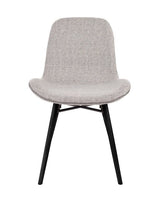 homii Lester Dining Chair, Light Gray