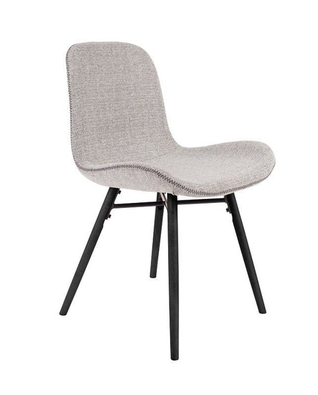 homii Lester Dining Chair, Light Gray