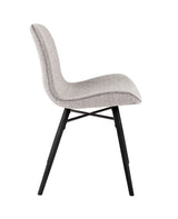 homii Lester Dining Chair, Light Gray