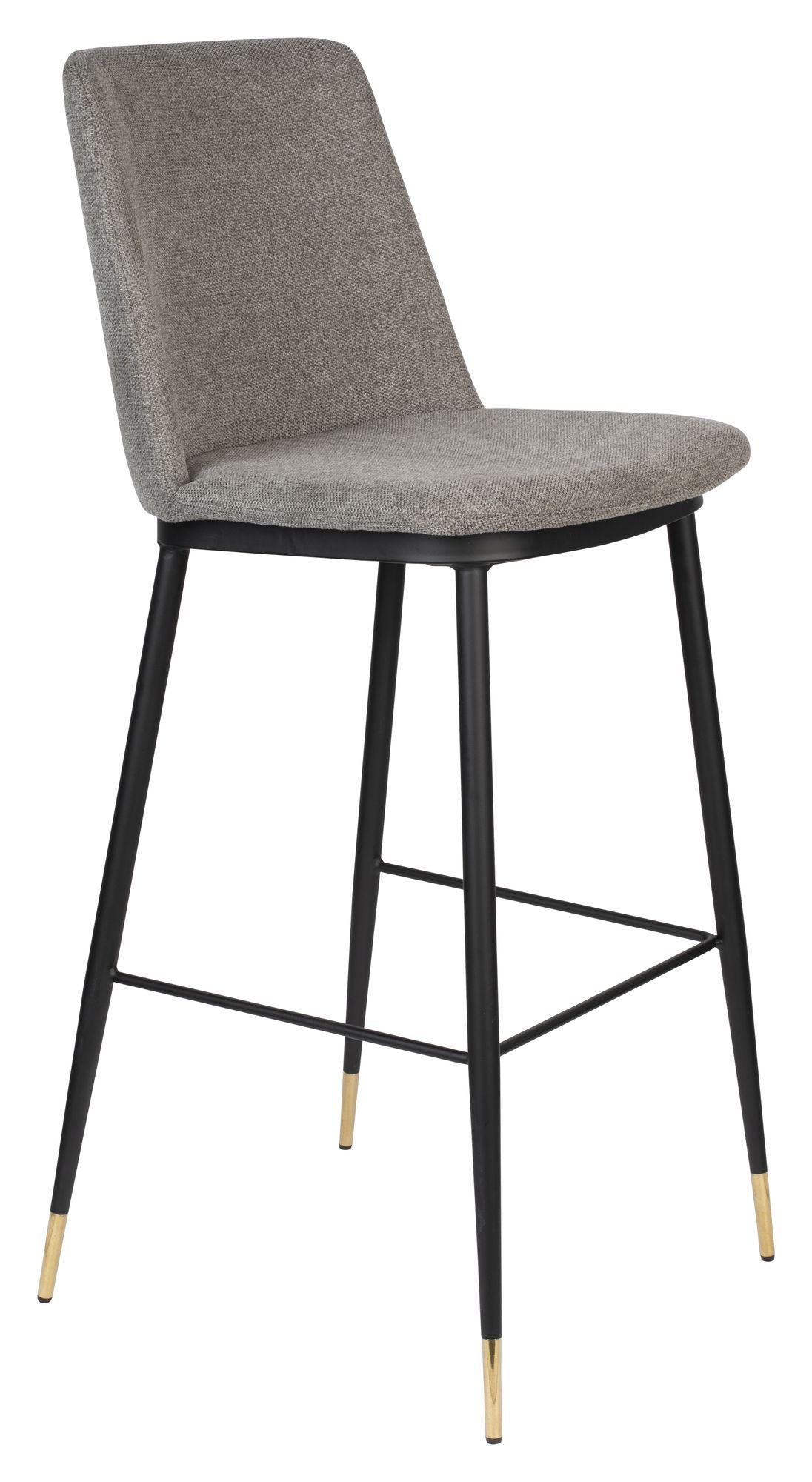 homii Lionel Barstool, Light Gray