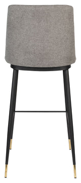 homii Lionel Barstool, Light Gray