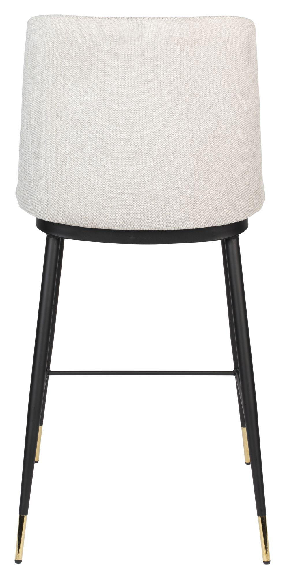 homii Lionel bar stool, Beige, SH: 65cm