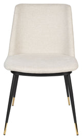 homii Lionel Dining Chair, Beige