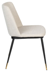 homii Lionel Dining Chair, Beige