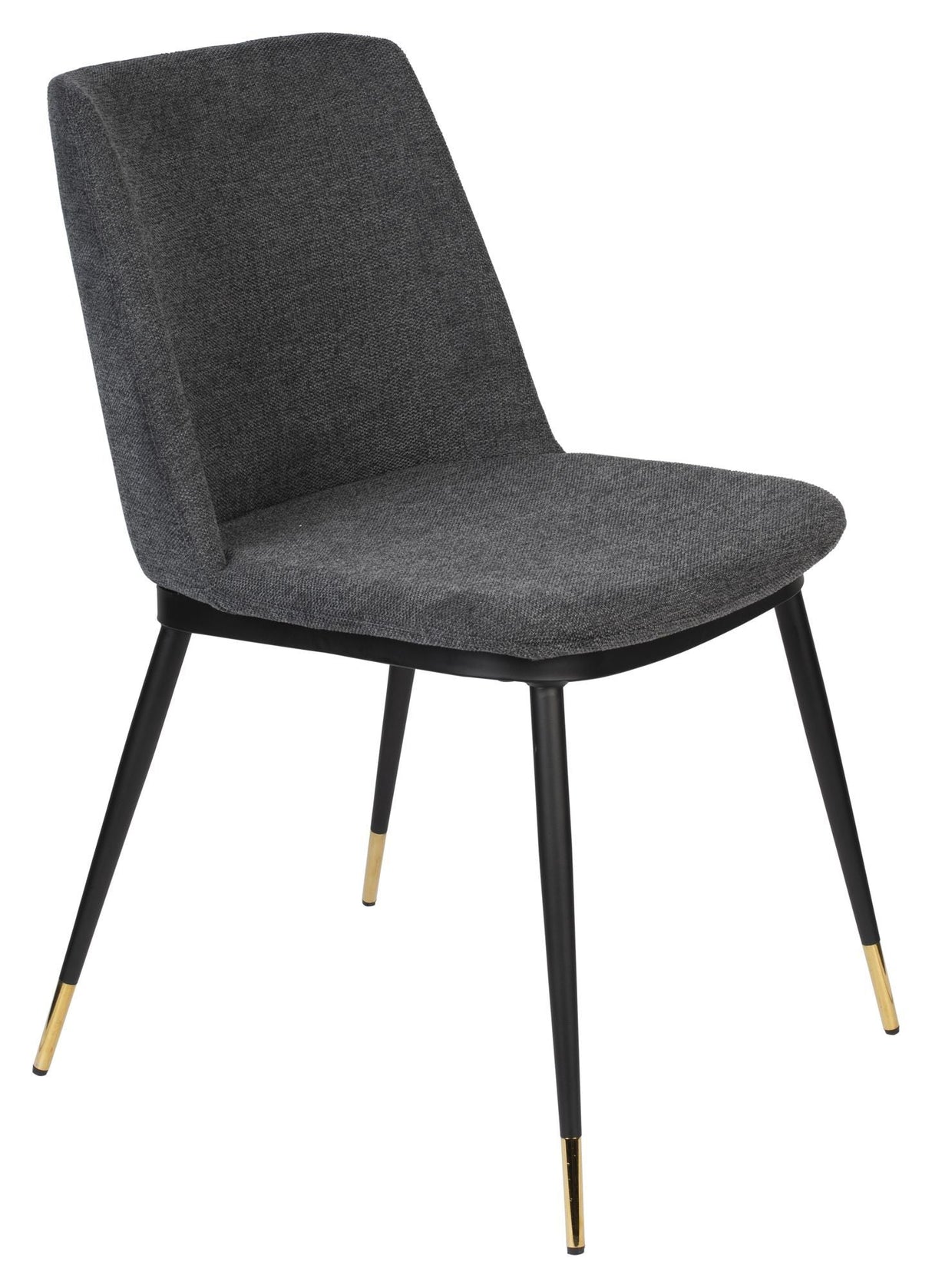 homii Lionel Dining Chair, Dark Gray