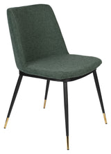 homii Lionel Dining Chair - Dark Green