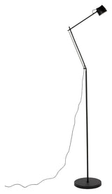 homii Logan Floor Lamp, Black