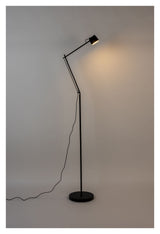 homii Logan Floor Lamp, Black