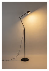 homii Logan Floor Lamp, Black