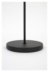 homii Logan Floor Lamp, Black