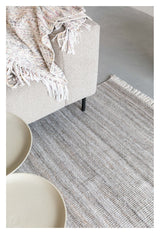 Lorenzo Carpet made of recycled plastic 160x230, Gray