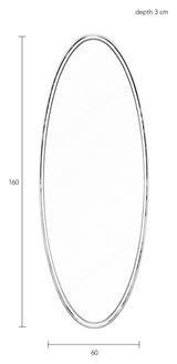 homii Miya Mirror, 160x60, White