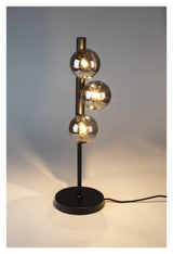 Clinton Table Lamp, Smoked