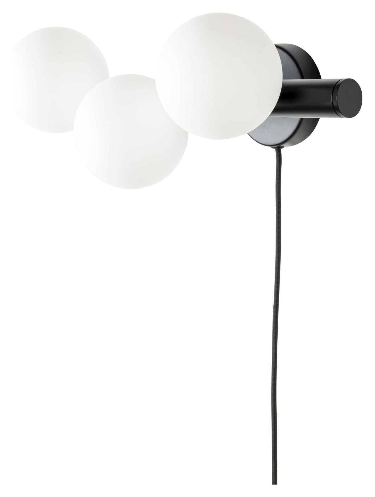 Clinton Wall lamp, Opal white