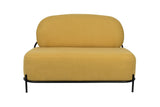 Milan 2-seater Sofa - Yellow