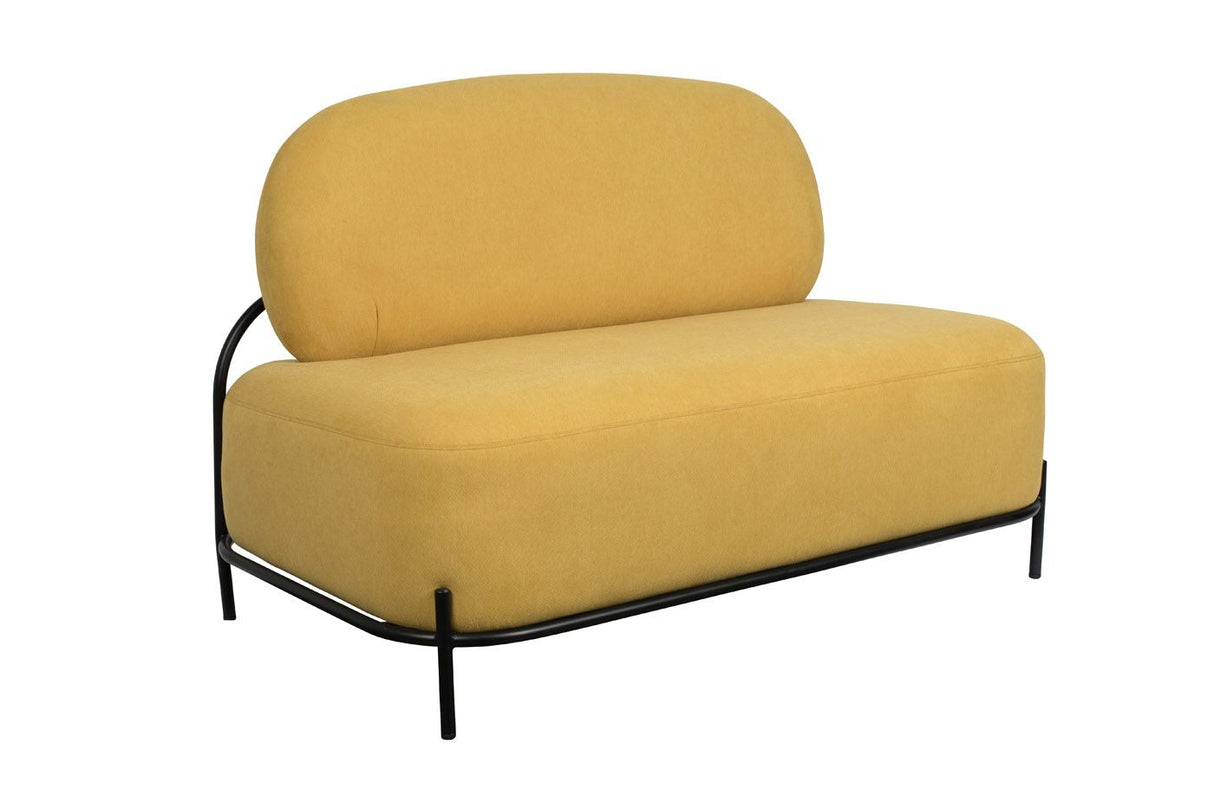 Milan 2-seater Sofa - Yellow