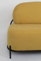 Milan 2-seater Sofa - Yellow