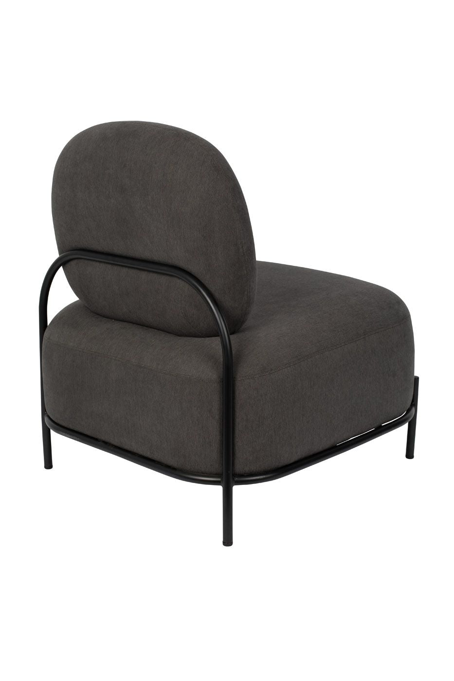 homii Polly Lounge Chair - Gray