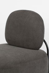 homii Polly Lounge Chair - Gray