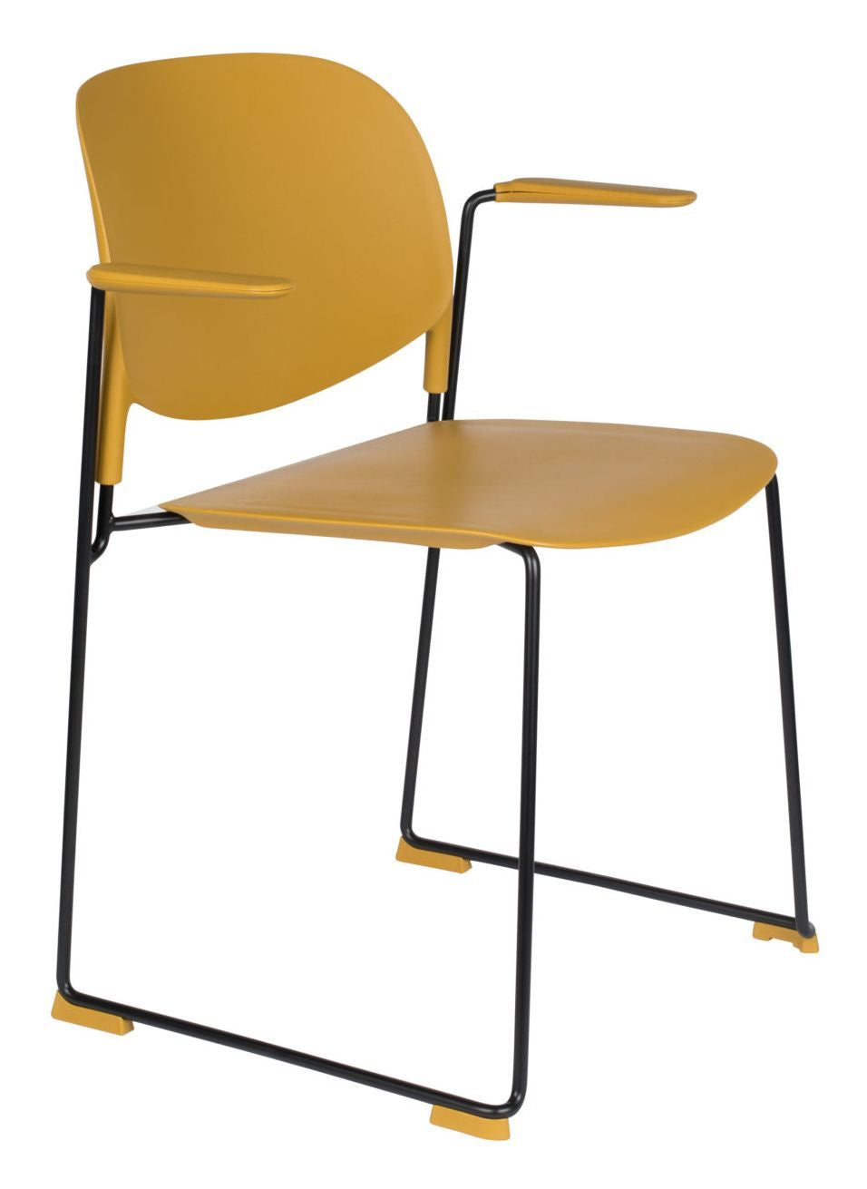 homii Stacks Dining chair with armrests, Mat Okker