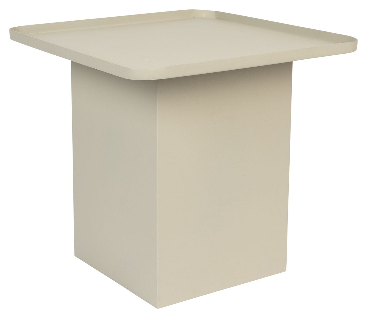 homii Sverre Side Table 44x44, Ivory