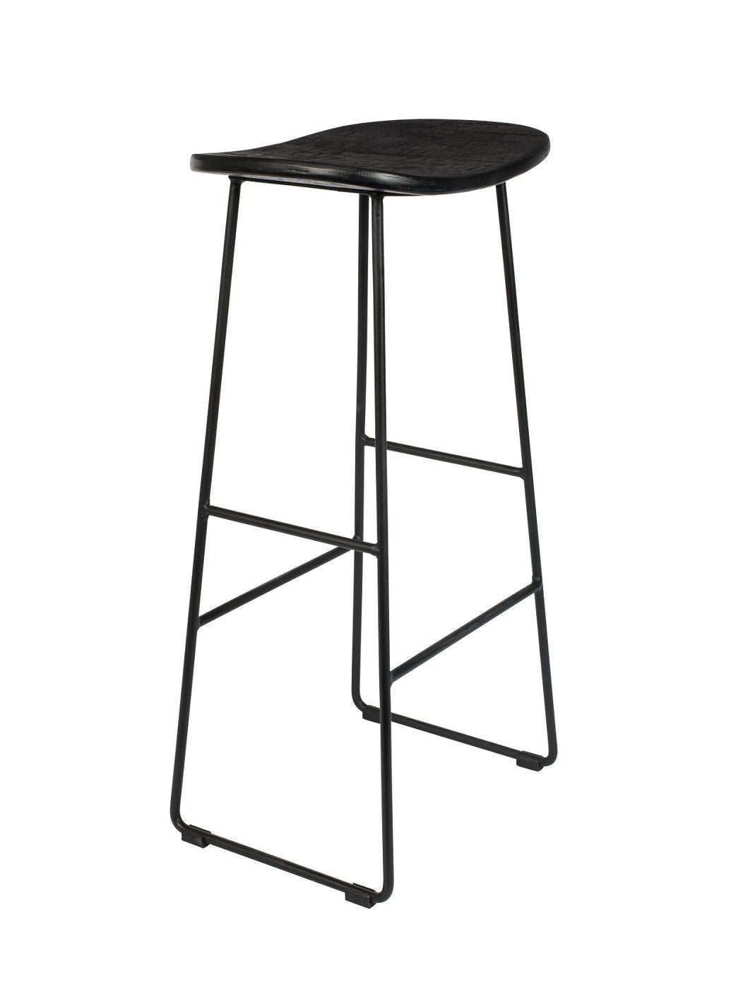 Zanzibar Bar Chair - Black