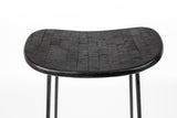 Zanzibar Bar Chair - Black