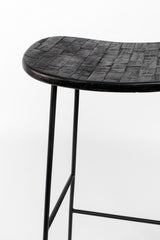 Zanzibar Bar Chair - Black