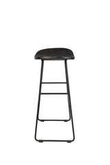 Zanzibar bar bar stool - Black, SH: 62cm