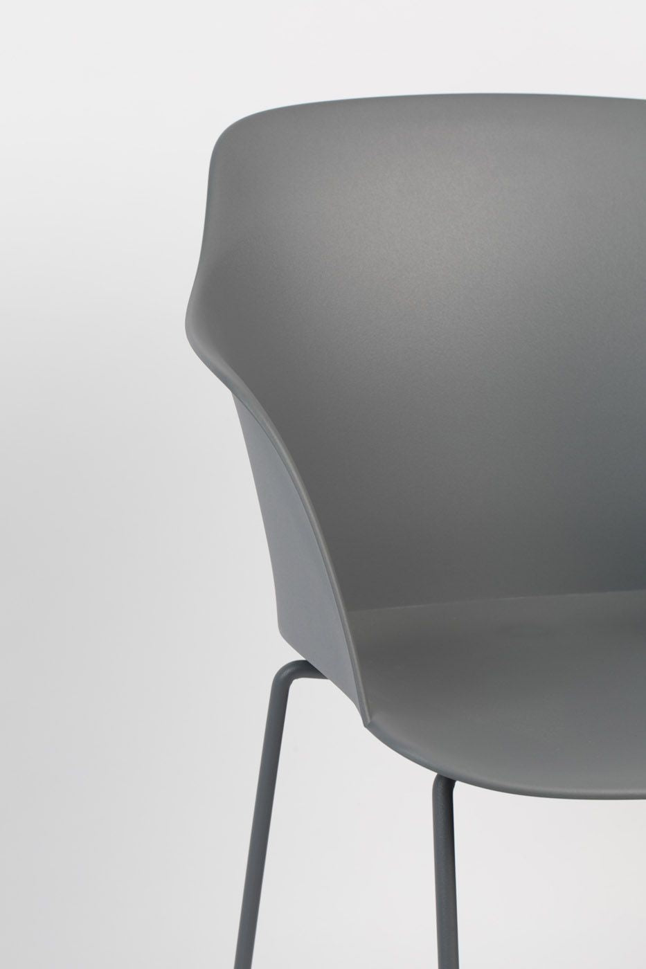 Homii Tango Dining Chair, Gray