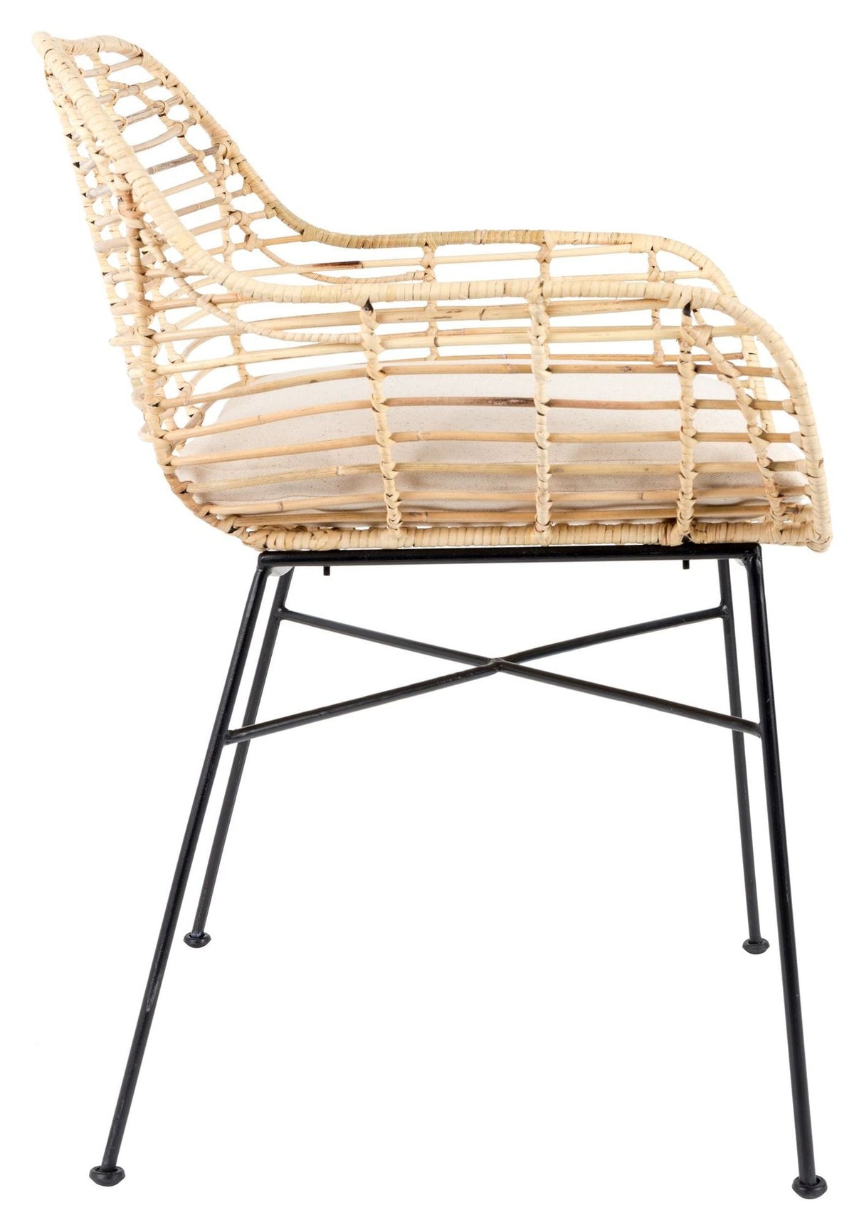 Tiger Dining Chair, Rattan