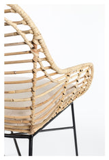 Tiger Dining Chair, Rattan