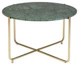 homii Timpa Coffee Table, Green Marble