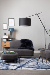 homii Tokio Floor Lamp, Black, H210