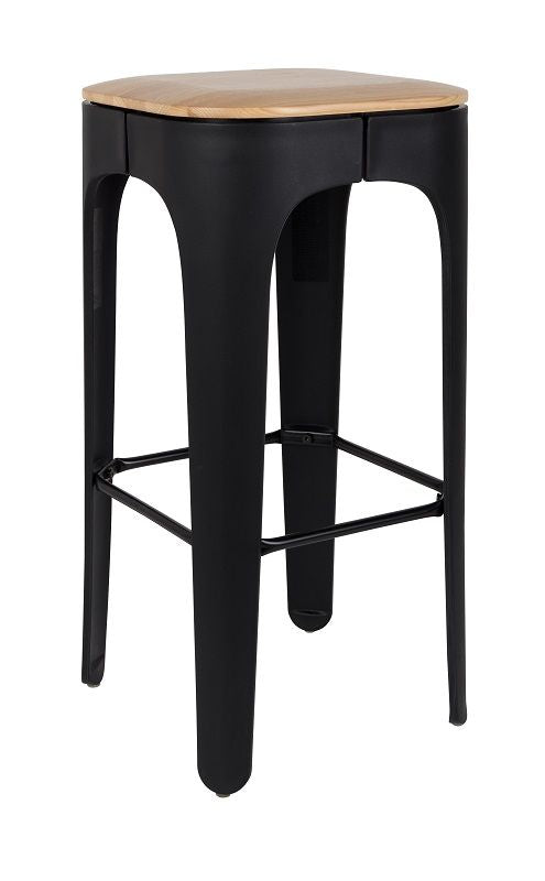 homii Up-High Bar Chair - Black