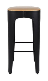 homii Up-High Bar Chair - Black