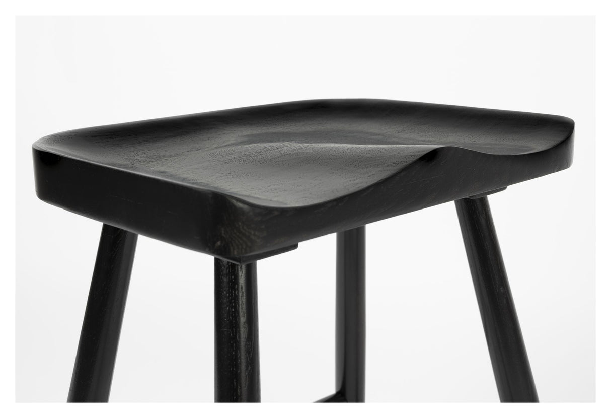 homii Horizontal Stool, Black