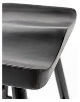 homii Horizontal Stool, Black