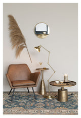 Reagan Floor Lamp, Brass