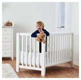 Anton Baby Bed, White Pine, 120x60