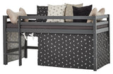 Hoppekids ECO Dream Half High Bed 90x200 - Gray