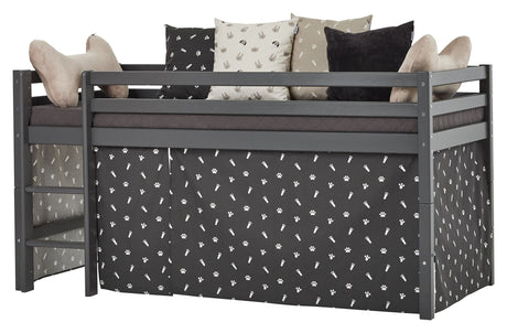 Hoppekids ECO Dream Half High Bed 90x200 - Gray