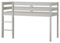 ECO Comfort mid-high bed incl. slatted base 70x160 cm, Dove Gray