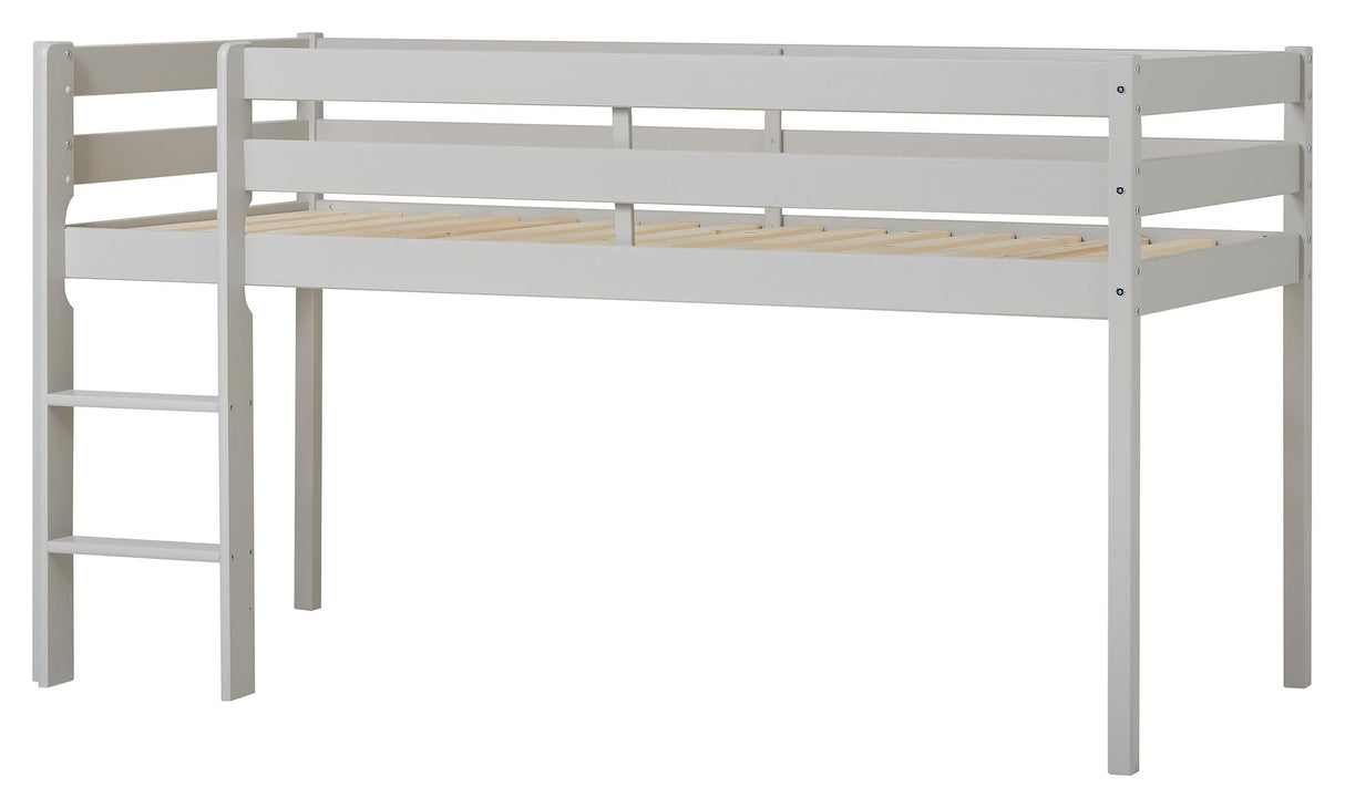 ECO Comfort mid-high bed incl. slatted base 90x200 cm, Dove Gray