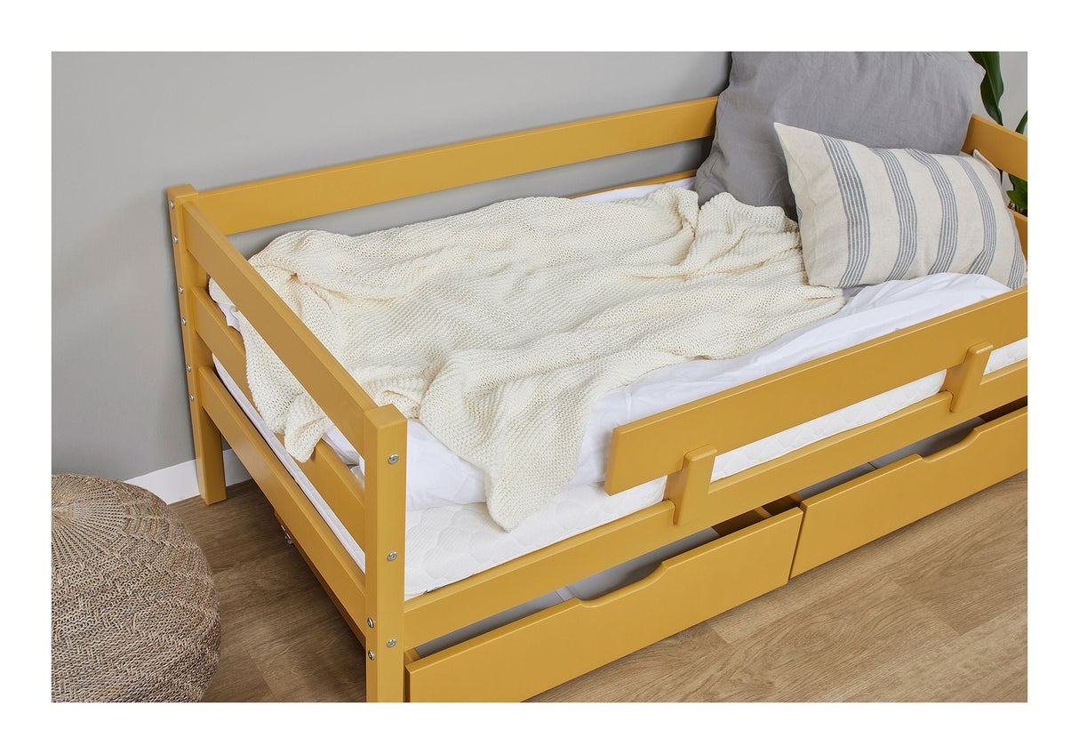 Hoppekids ECO Comfort Junior Bed 70x160 - Autumn Yellow