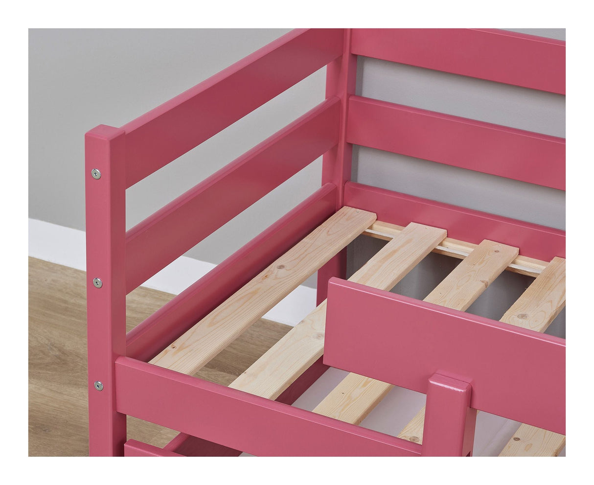 Hoppekids ECO Comfort Junior Bed 70x160 - Baroque Rose