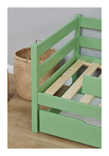 Hoppekids ECO Comfort Junior Bed 70x160 - Pale Green