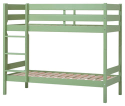 ECO Comfort bunk bed incl. slatted base 70x160 cm, Pale Green