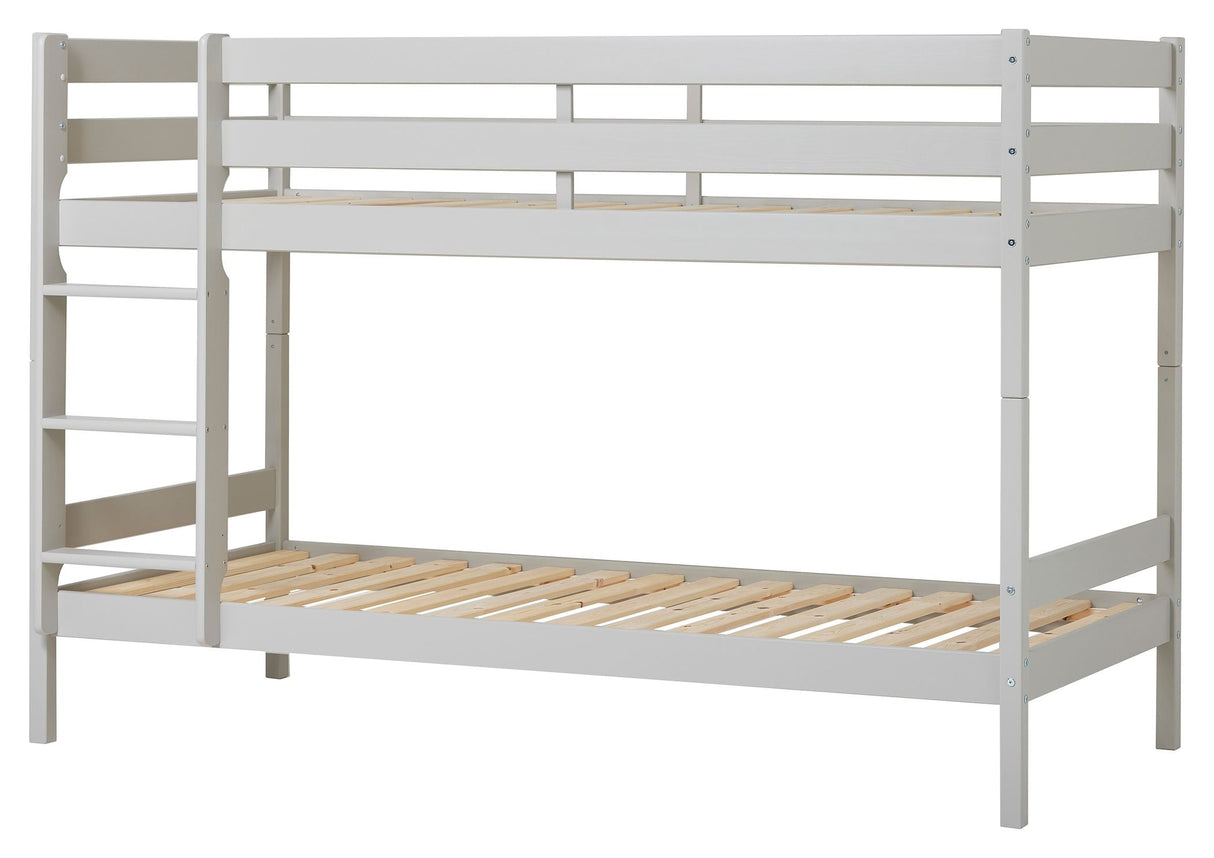 ECO Comfort bunk bed incl. Lamella base 90x200 cm, Dove Gray