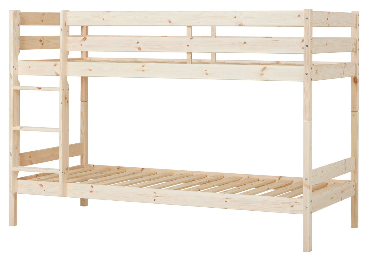 ECO Comfort bunk bed incl. Lamella base 90x200 cm, Nature